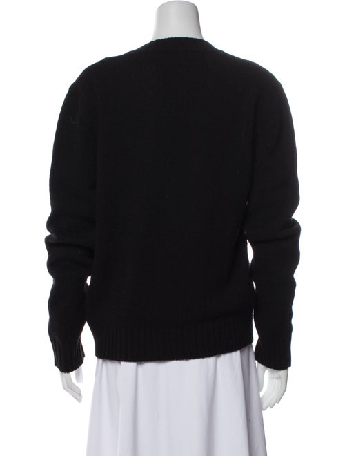 Valentino Virgin Wool V-Neck Sweater