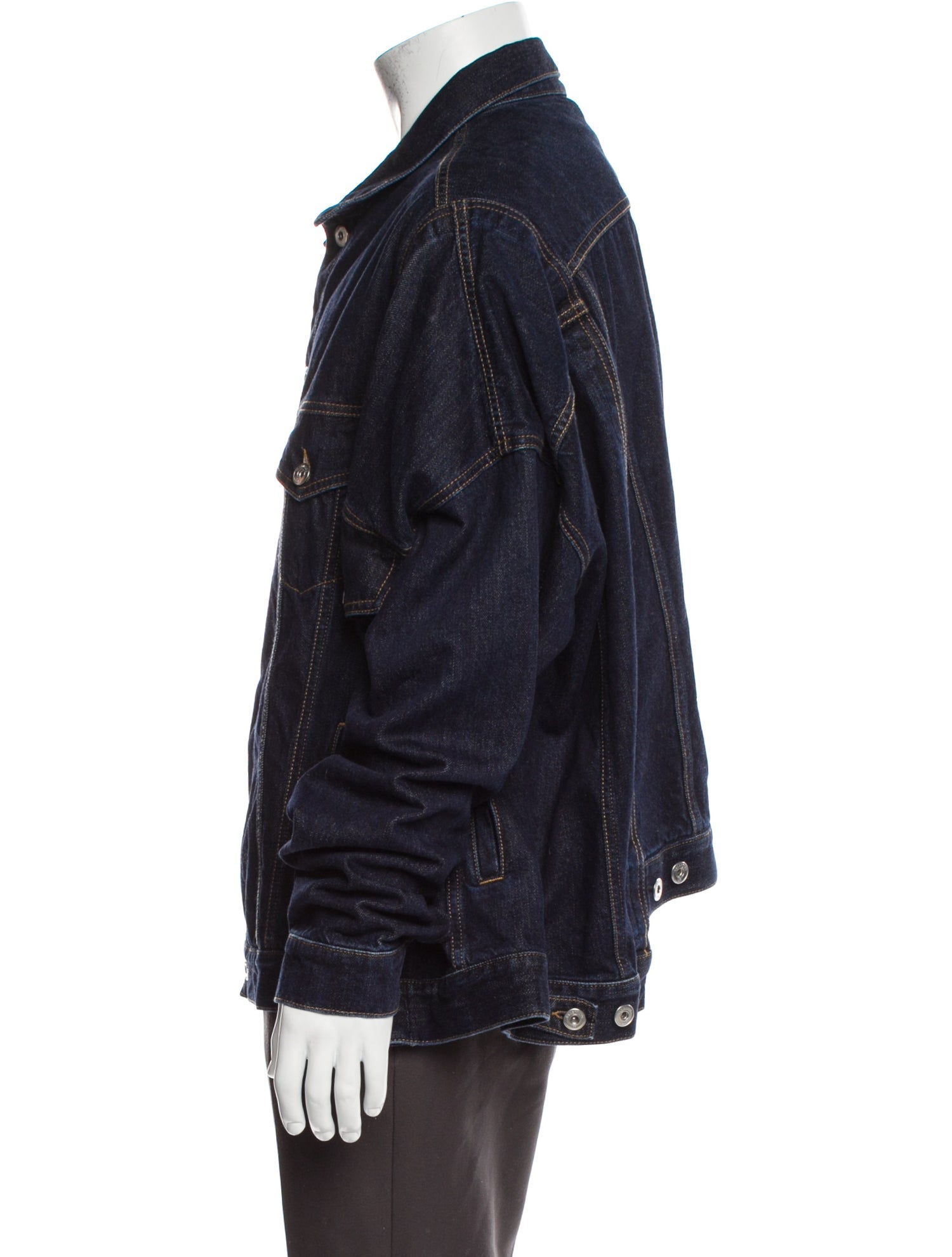Valentino Rockstud Accents Denim Jacket