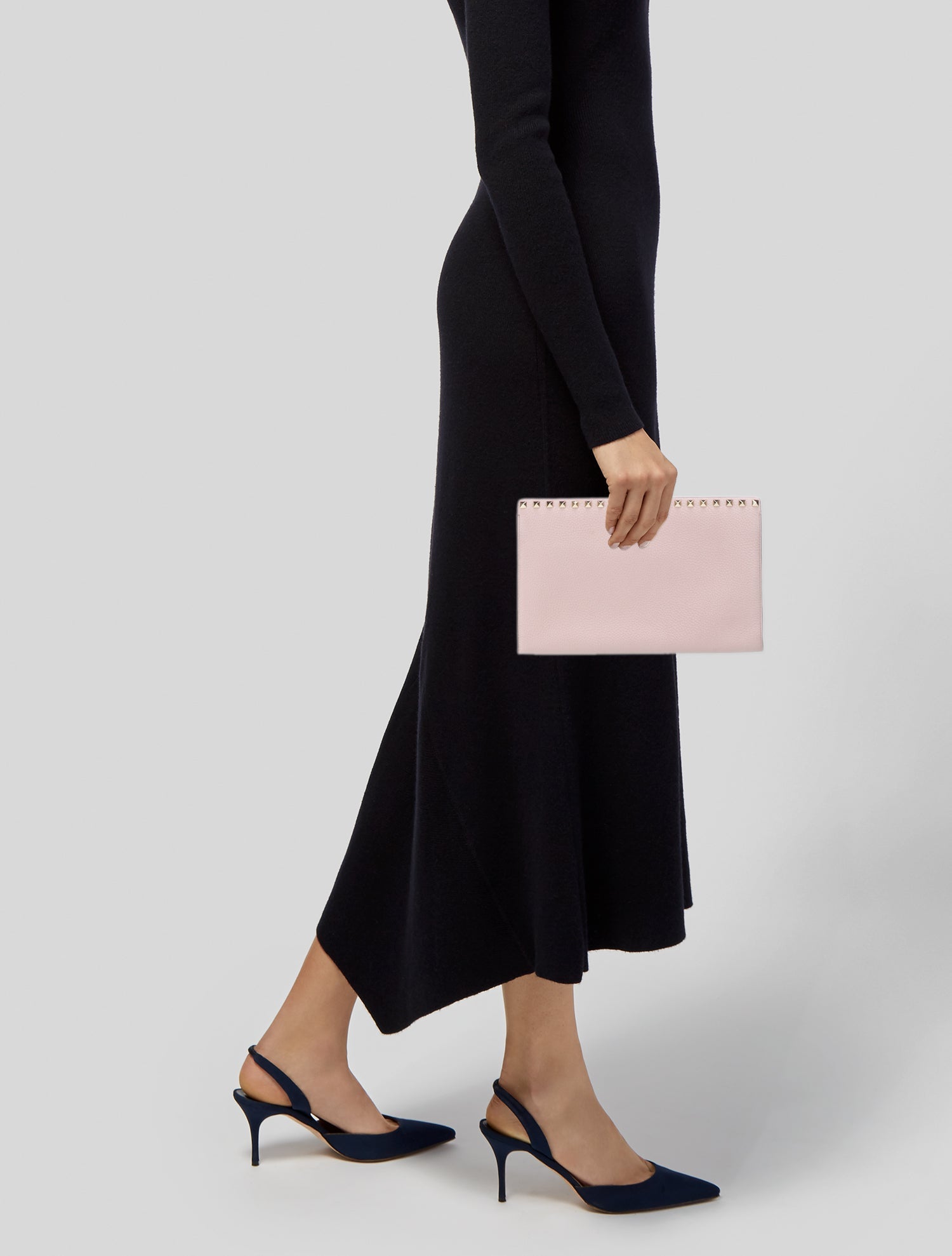 Valentino Rockstud Clutch w/ Tags