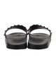 Valentino Rockstud Accents Rubber Slides