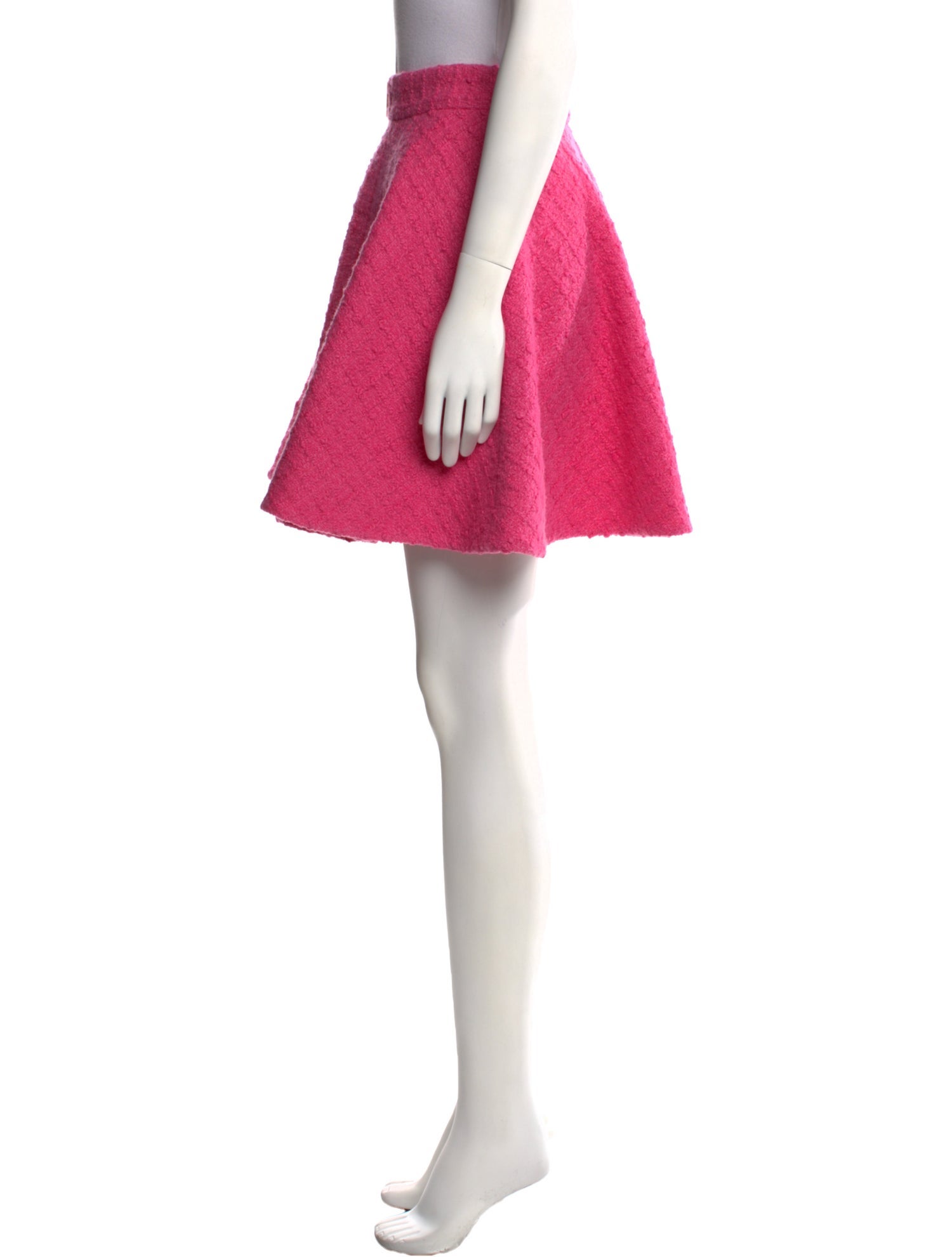 Valentino Virgin Wool Mini Skirt