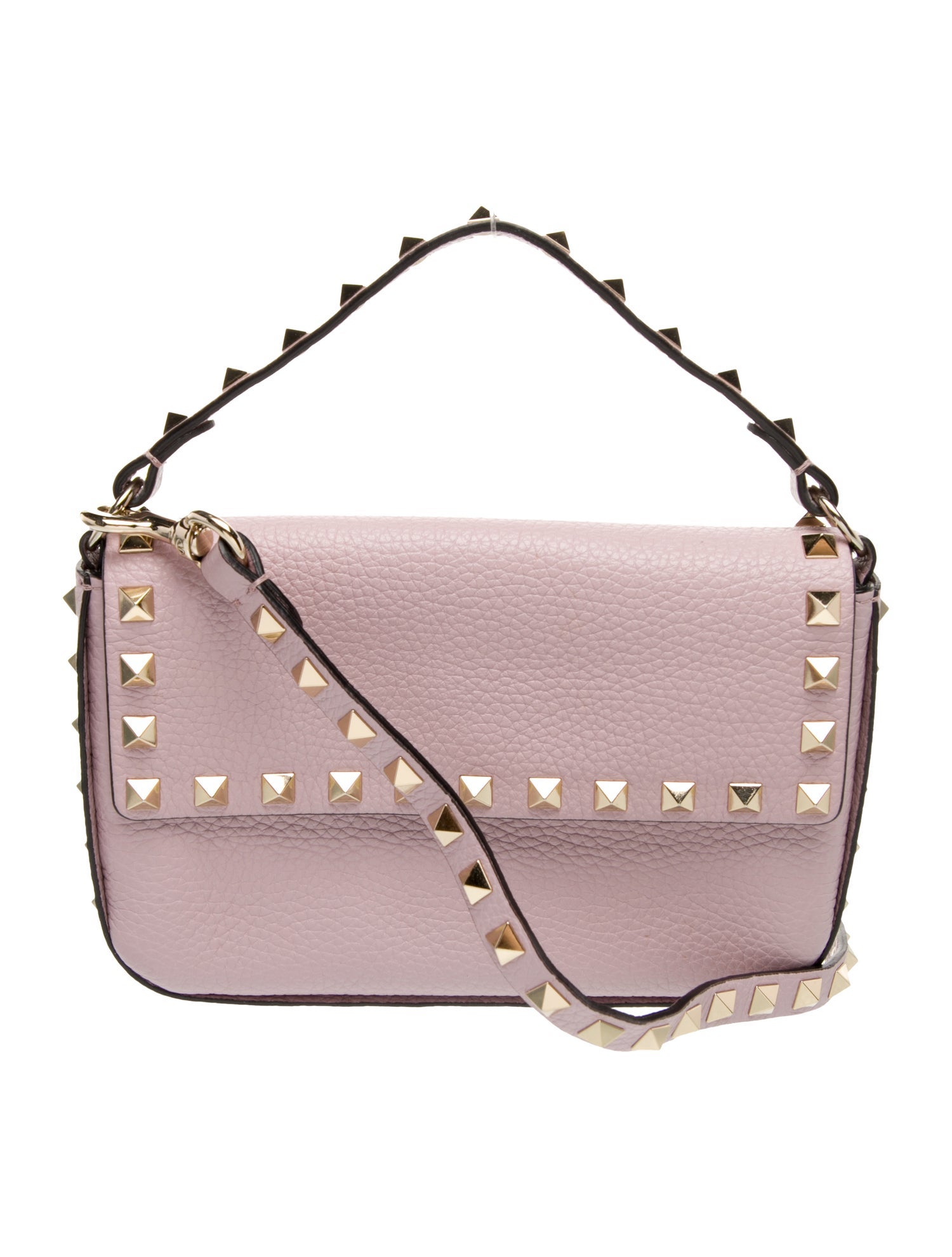 Valentino Rockstud Top Handle Bag