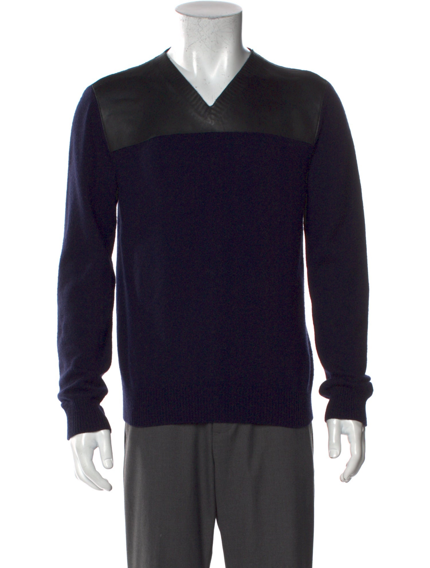 Valentino Rockstud Accents Cashmere Pullover