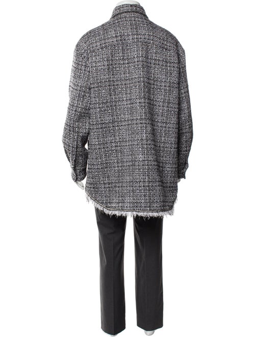 Valentino Tweed Pattern Jacket