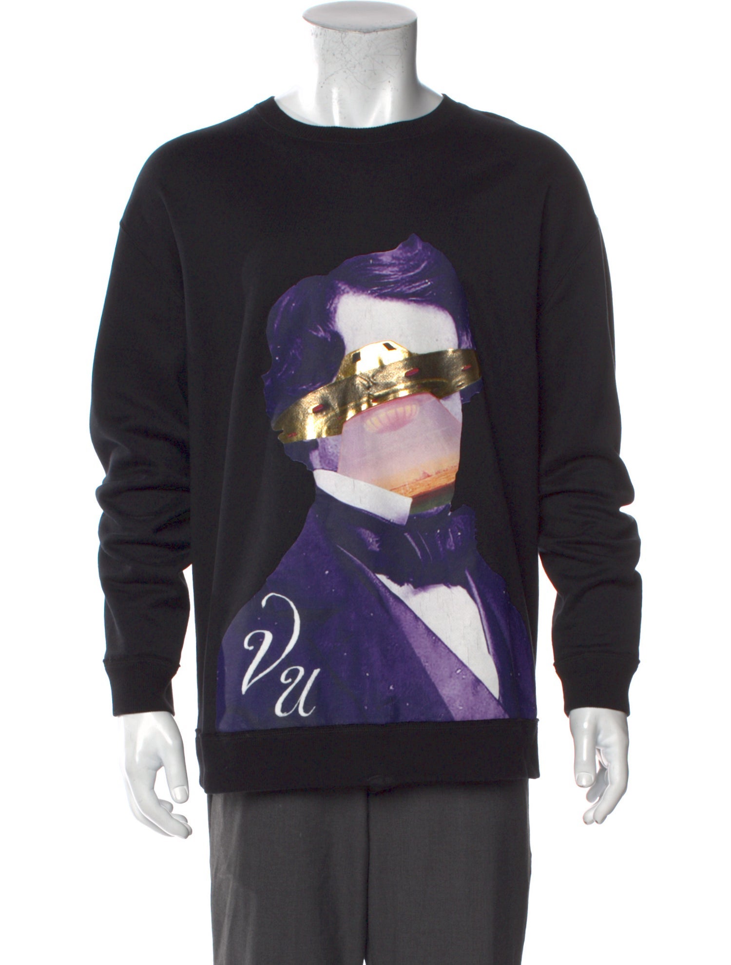 Valentino Graphic Print Crew Neck Sweatshirt