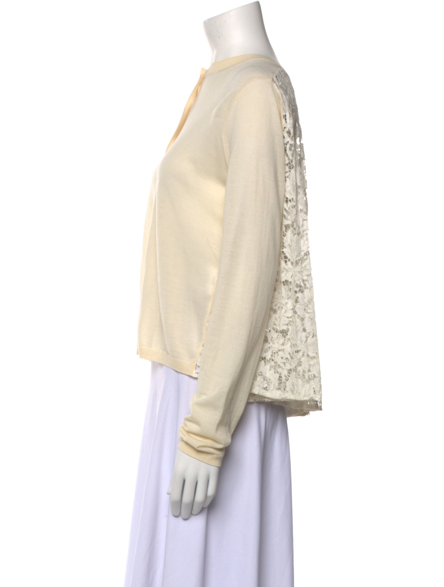 Valentino Virgin Wool Crew Neck Sweater