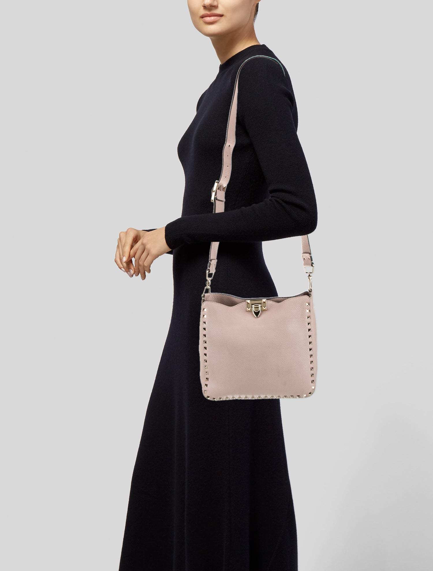Valentino Rockstud Messenger Bag
