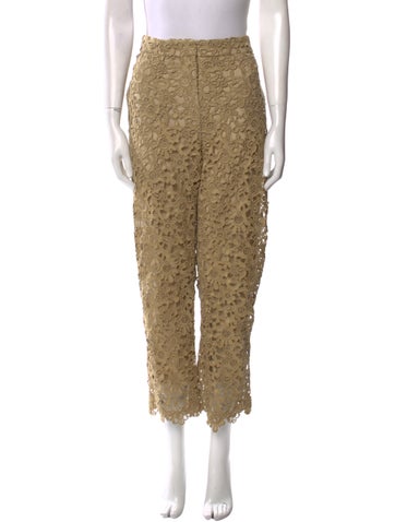 Valentino Pants Lace Straight Leg Us10, It46 | L