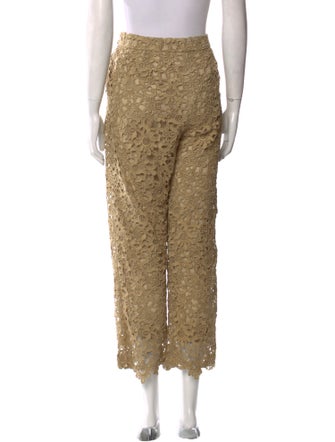 Valentino Lace Straight Leg Pants