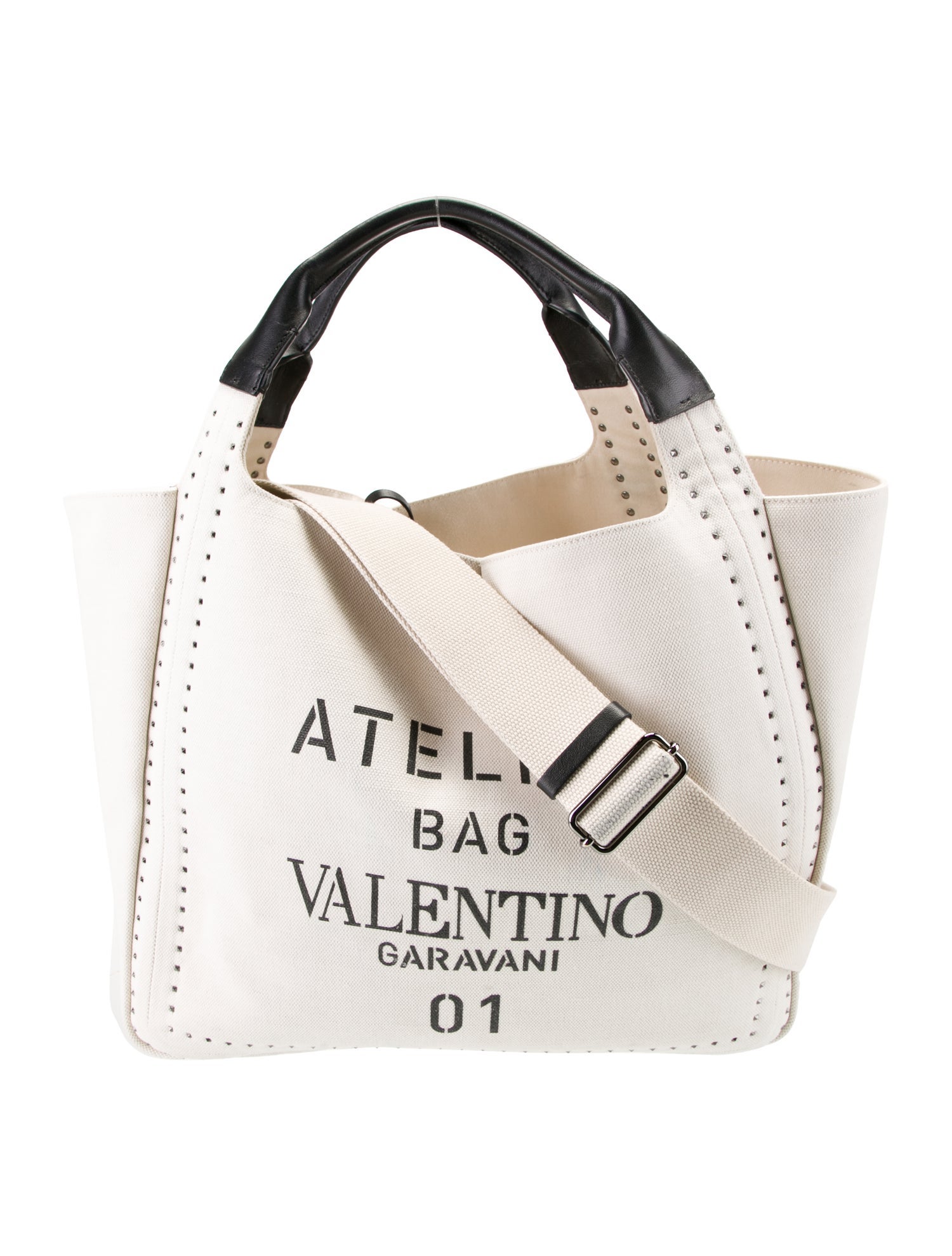 Valentino Rockstud Top Handle Bag