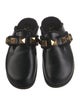 Valentino Rockstud Accents Leather Mules