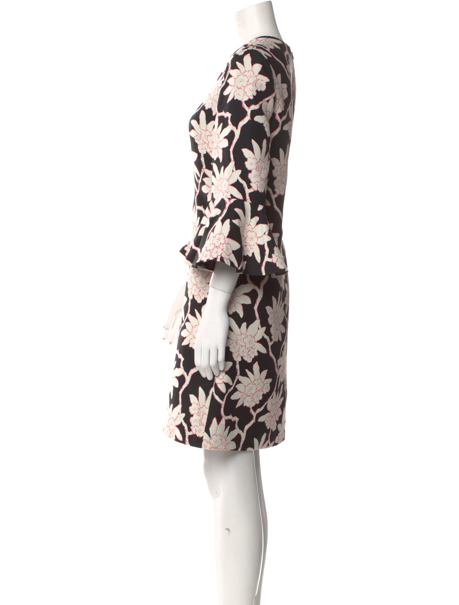 Valentino Virgin Wool Knee-Length Dress