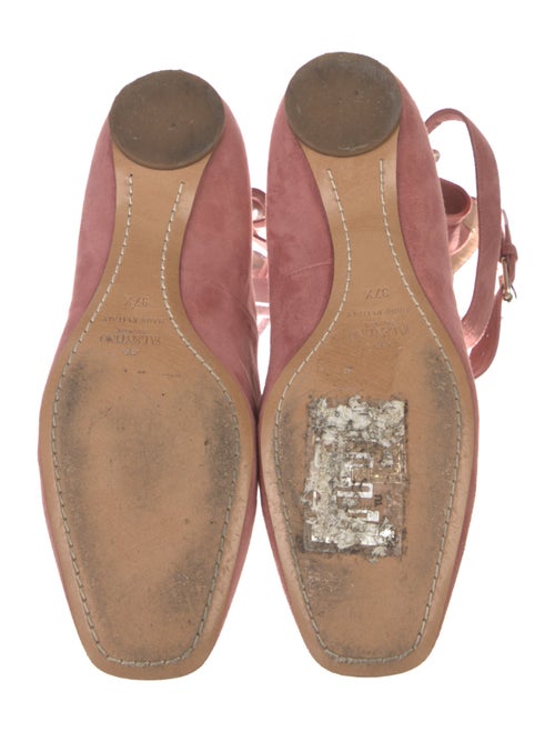 Valentino Suede Ballet Flats
