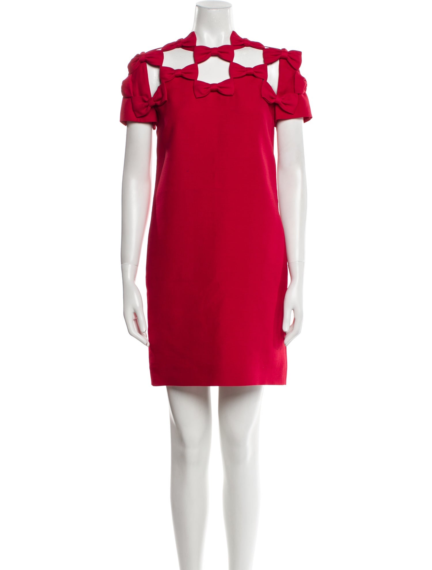 Valentino Virgin Wool Mini Dress