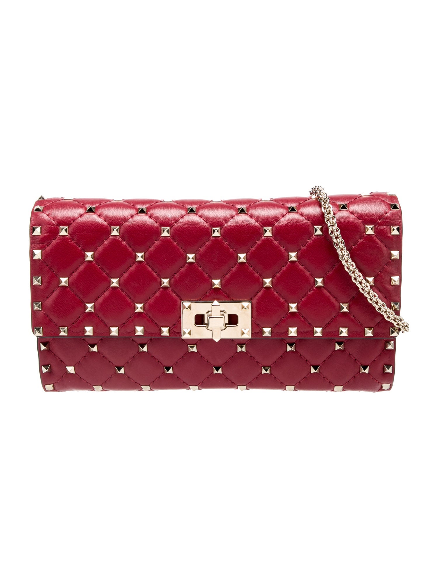 Valentino Rockstud Clutch