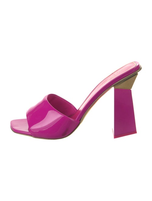 Valentino Leather Slides