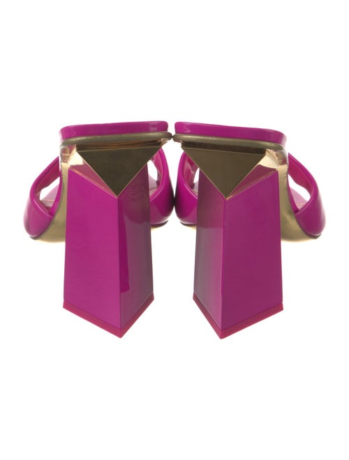 Valentino Leather Slides