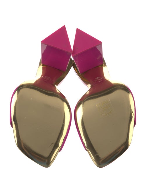 Valentino Leather Slides