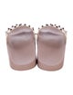 Valentino Rockstud Accents Rubber Slides