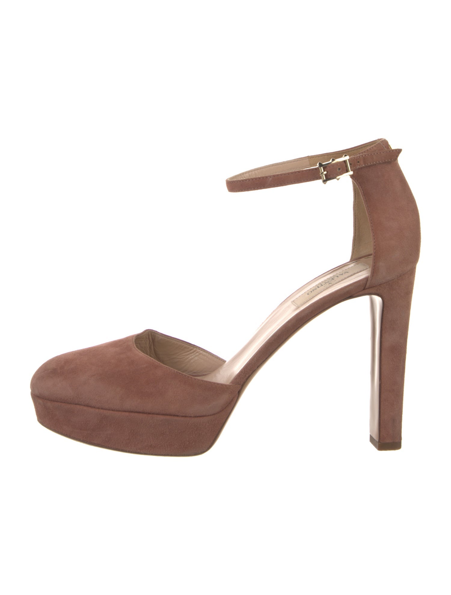 Valentino Suede D'Orsay Pumps
