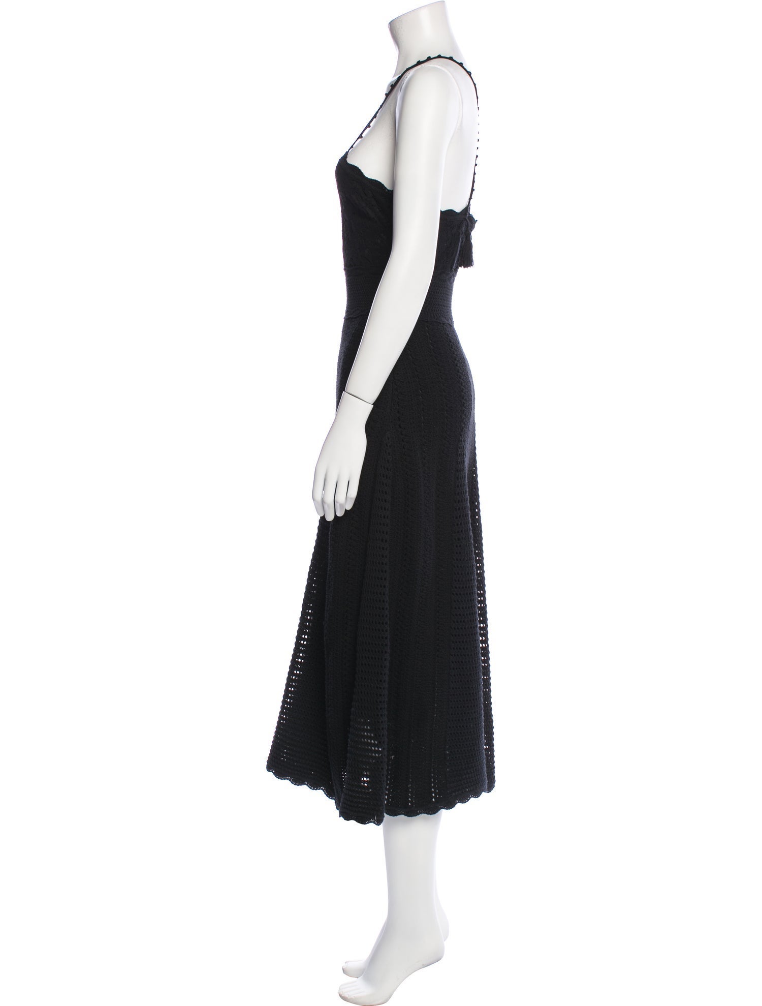 Valentino Square Neckline Long Dress w/ Tags