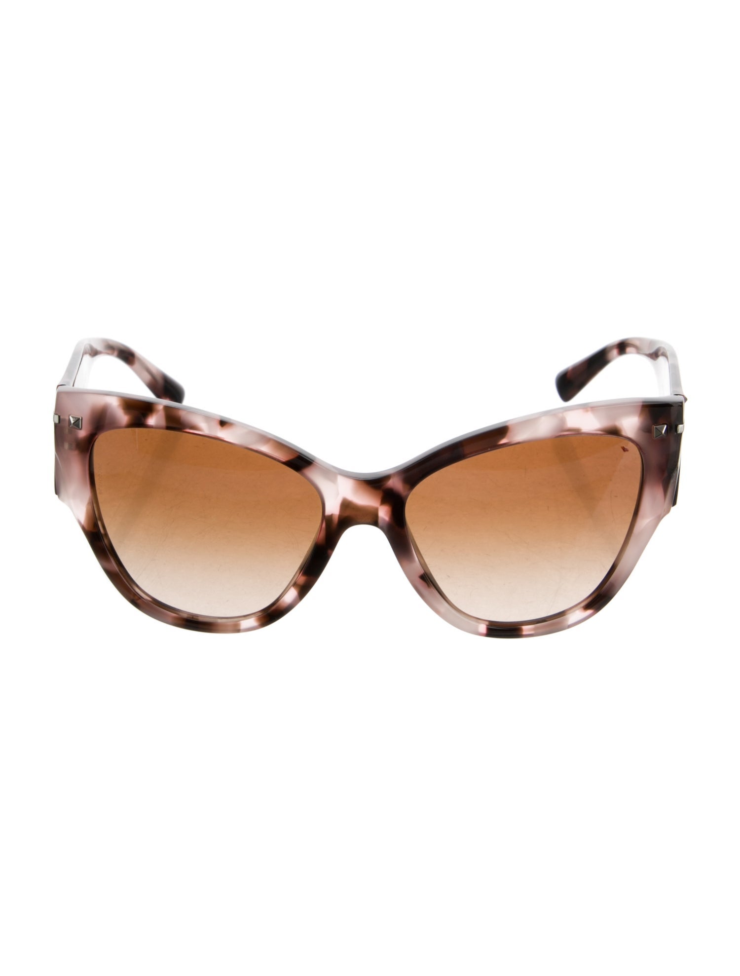 Valentino Rockstud Accents Cat-Eye Sunglasses