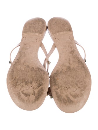 Valentino Rockstud Accents Rubber Slides