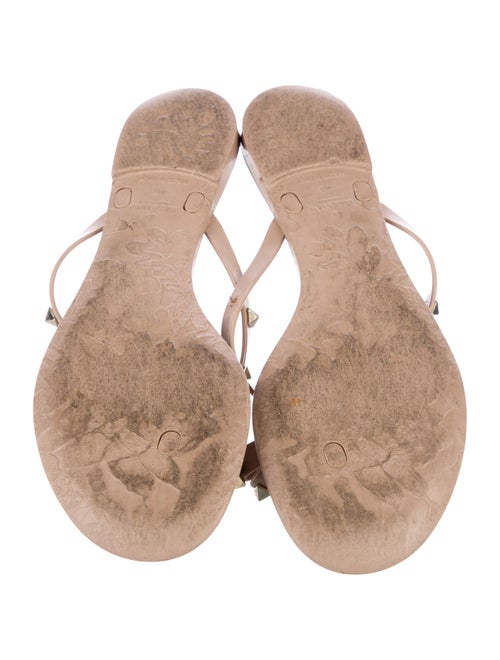 Valentino Rockstud Accents Rubber Slides