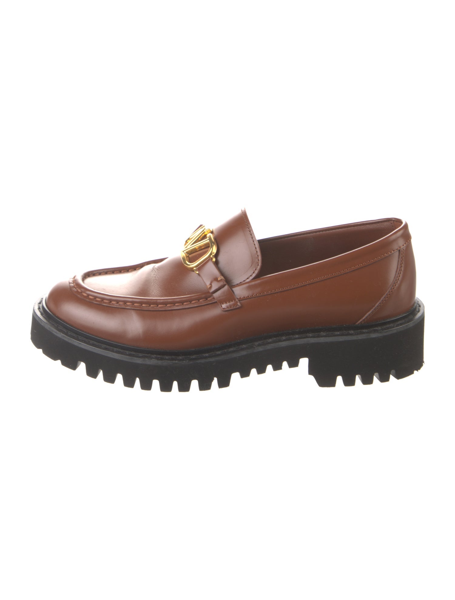 Valentino Leather Loafers