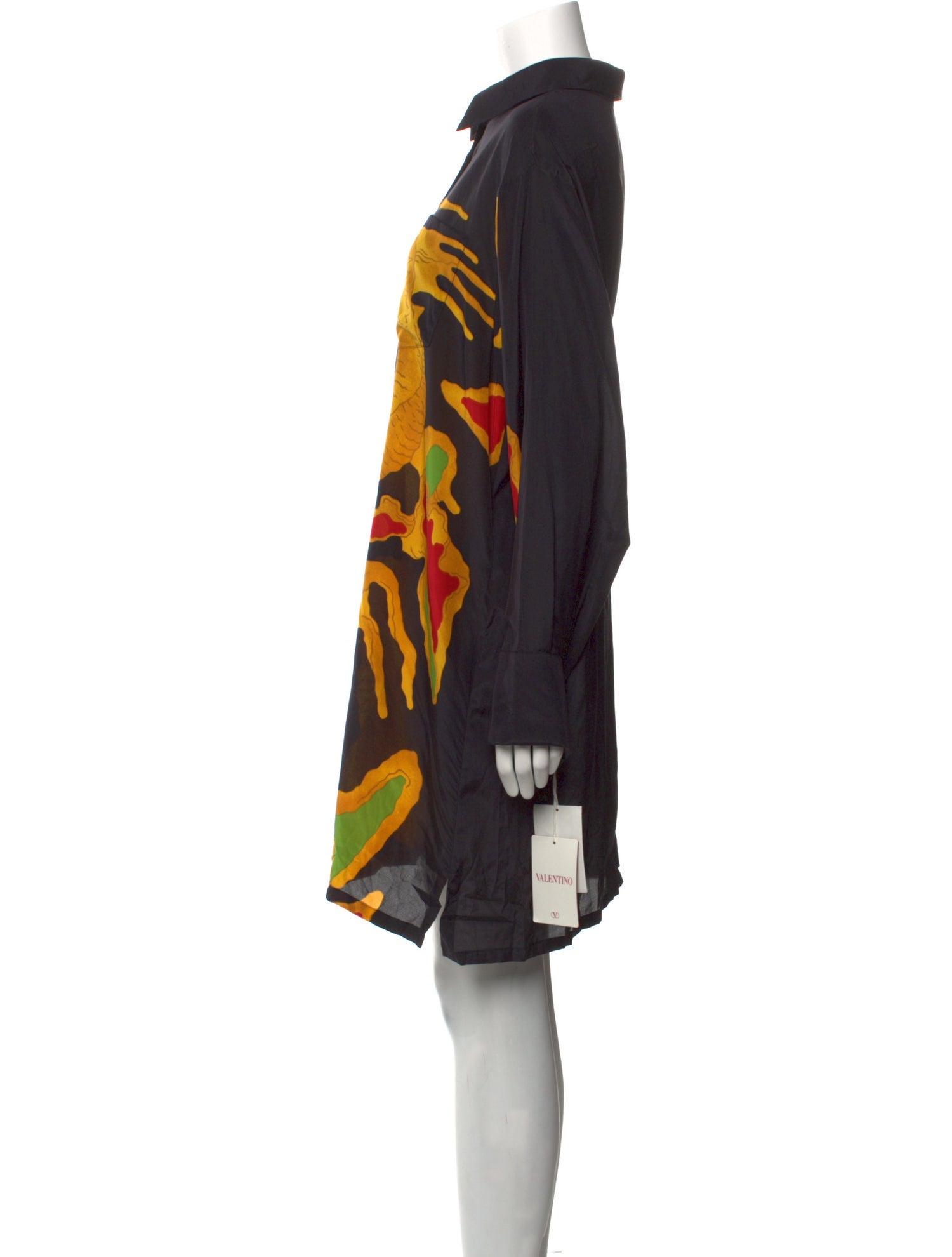 Valentino Silk Mini Dress w/ Tags