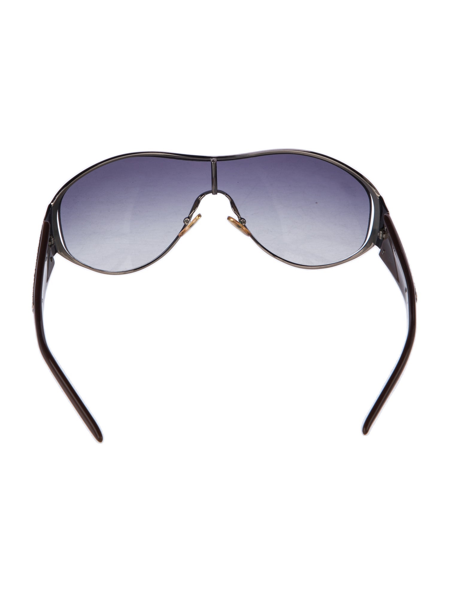 Valentino Shield Gradient Sunglasses