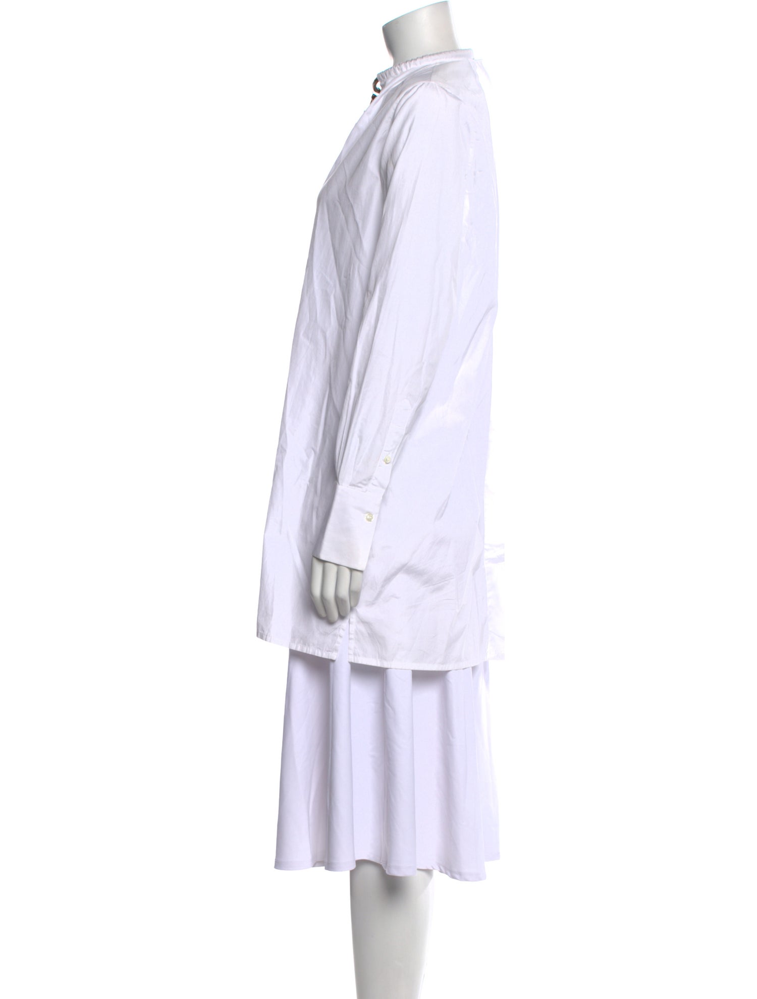 Valentino Mock Neck Long Sleeve Tunic