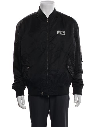 Valentino Graphic Print Bomber Jacket