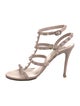 Valentino Rockstud Accents Leather Sandals