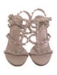 Valentino Rockstud Accents Leather Sandals
