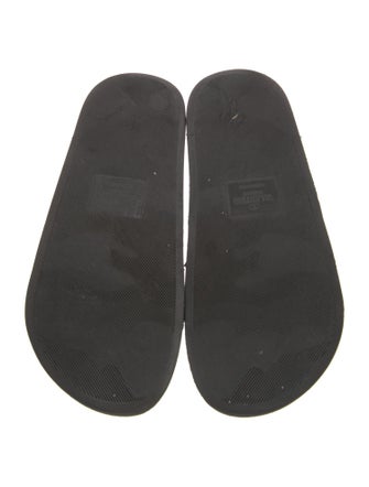 Valentino Rockstud Accents Rubber Slides