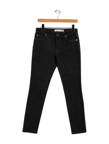 Valentino Jeans Mid-Rise Skinny Leg XS