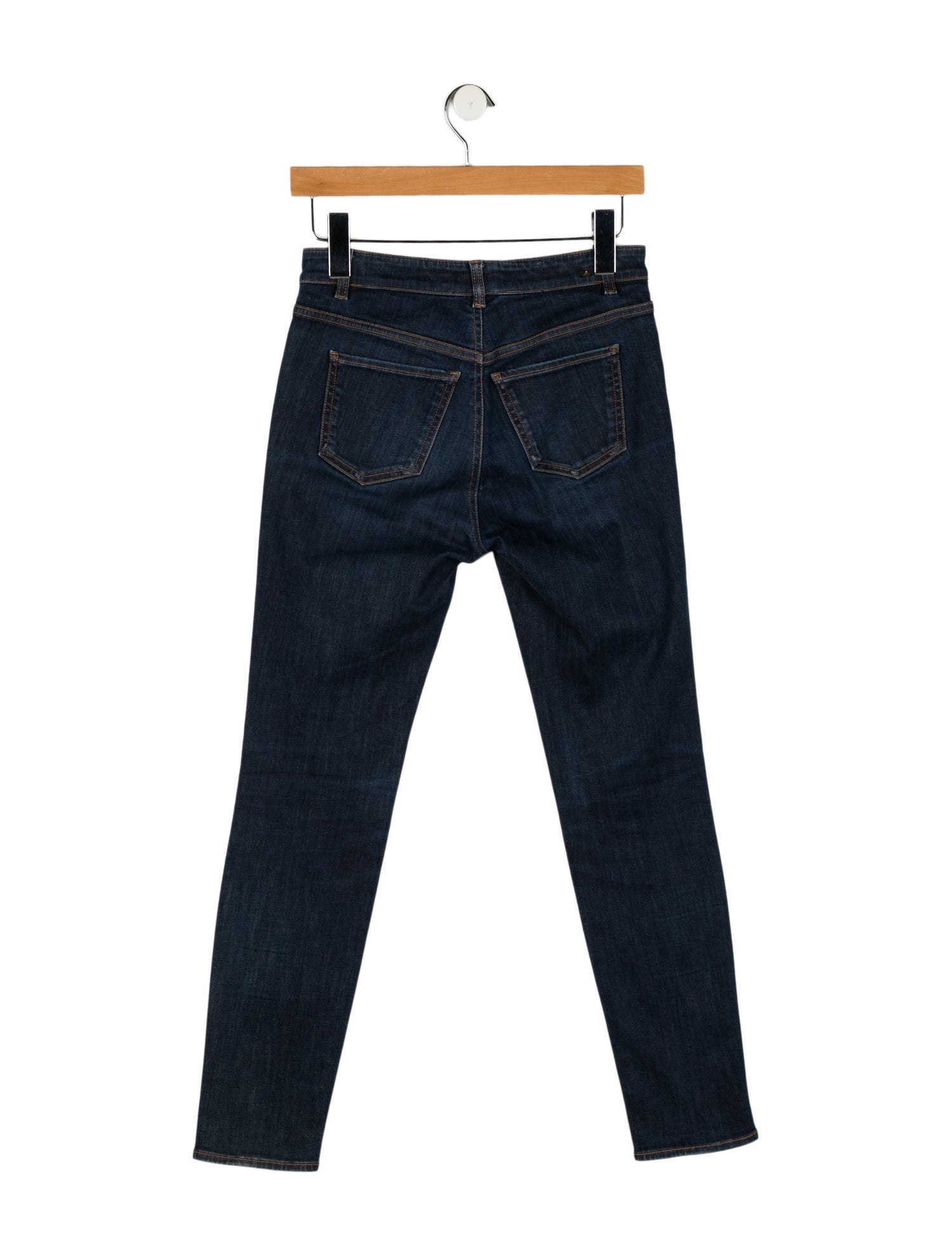 Valentino Mid-Rise Skinny Leg Jeans