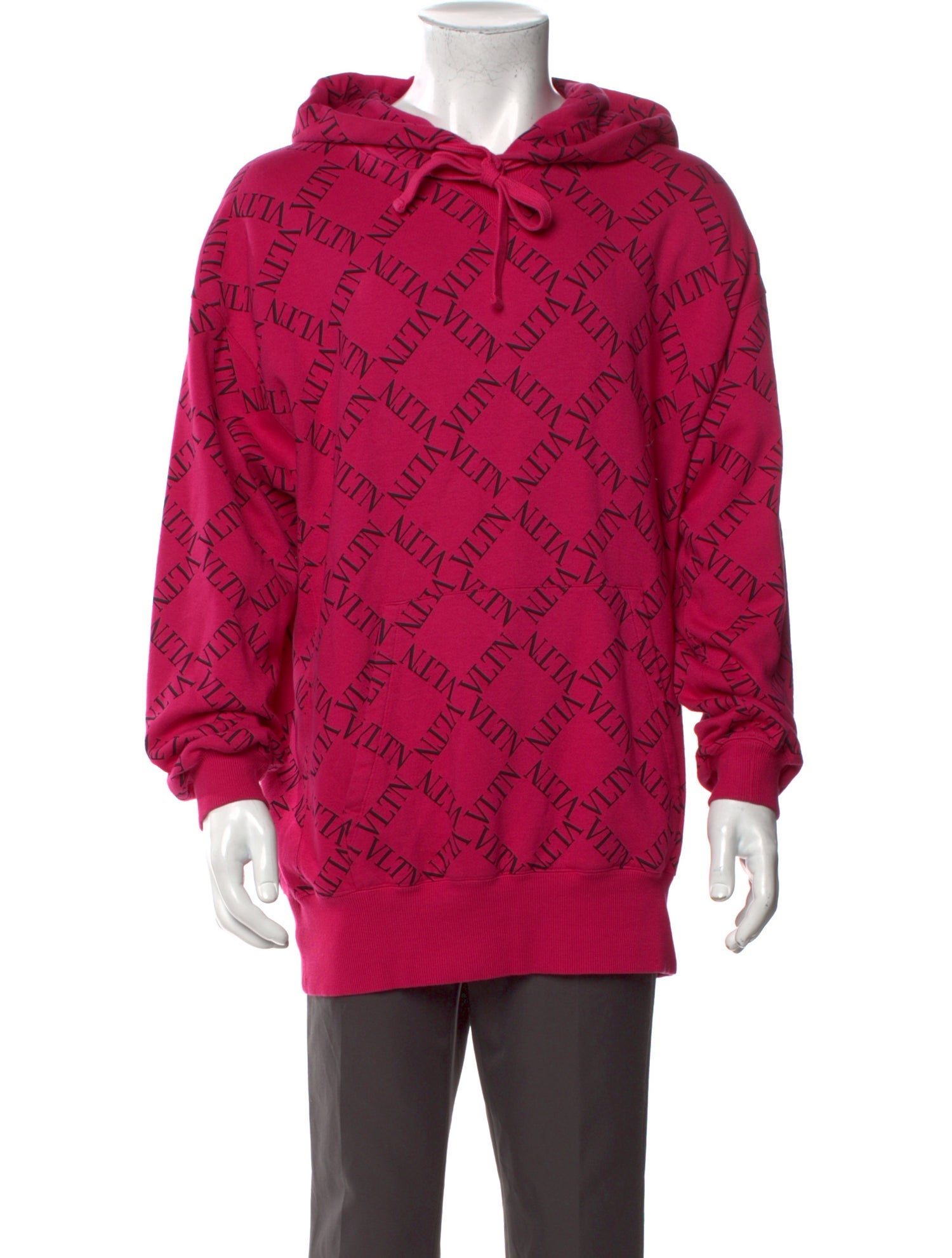 Valentino Printed Crew Neck Hoodie