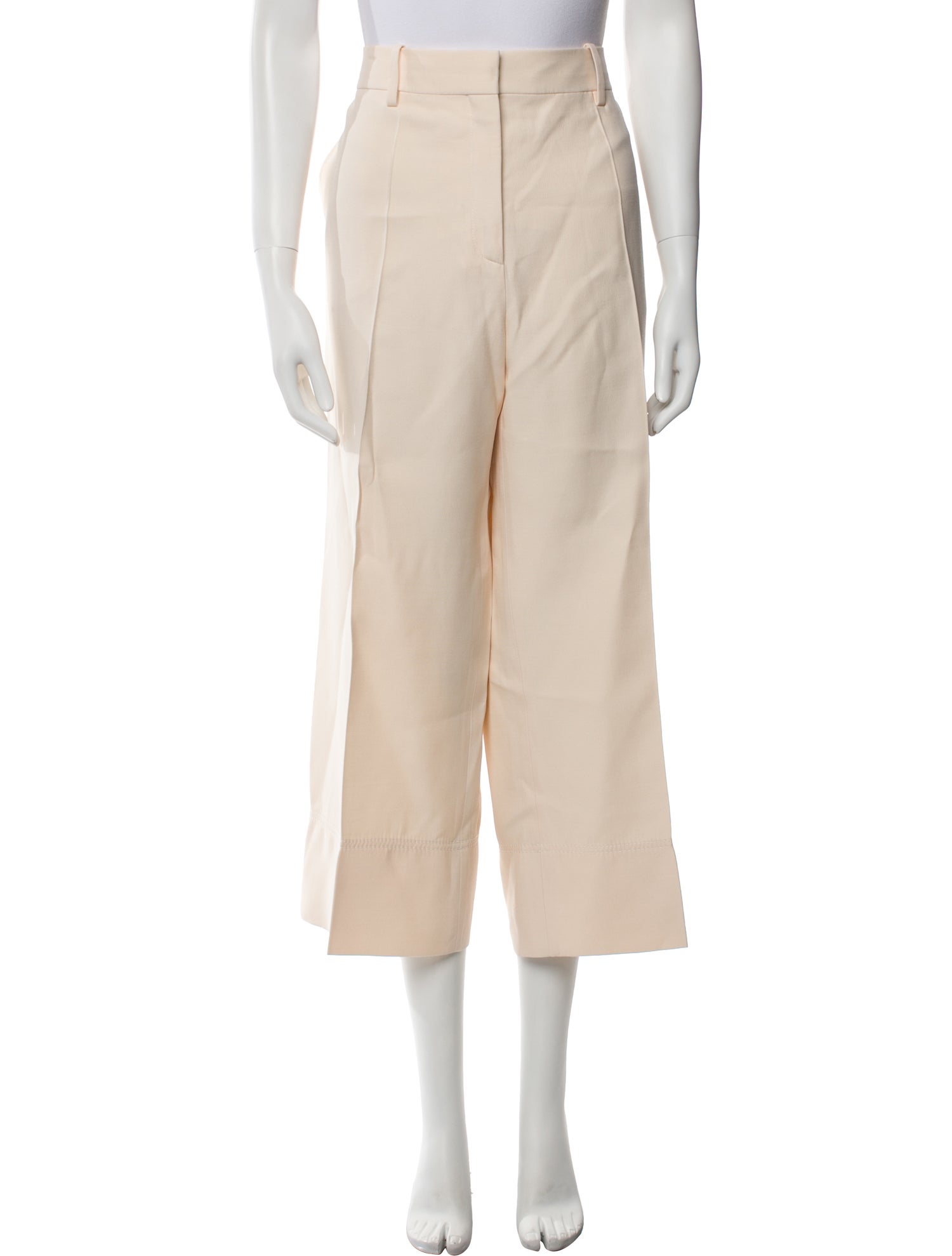 Valentino Virgin Wool Wide Leg Pants