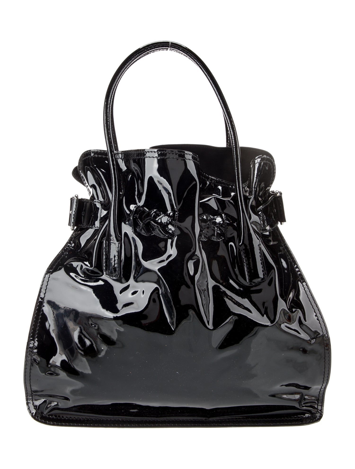 Valentino Patent Leather Shoulder Bag