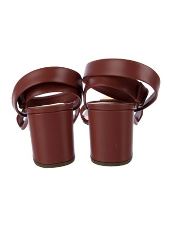 Valentino Rockstud Accents Leather Sandals