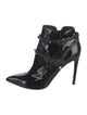 Valentino Rockstud Accents Patent Leather Boots