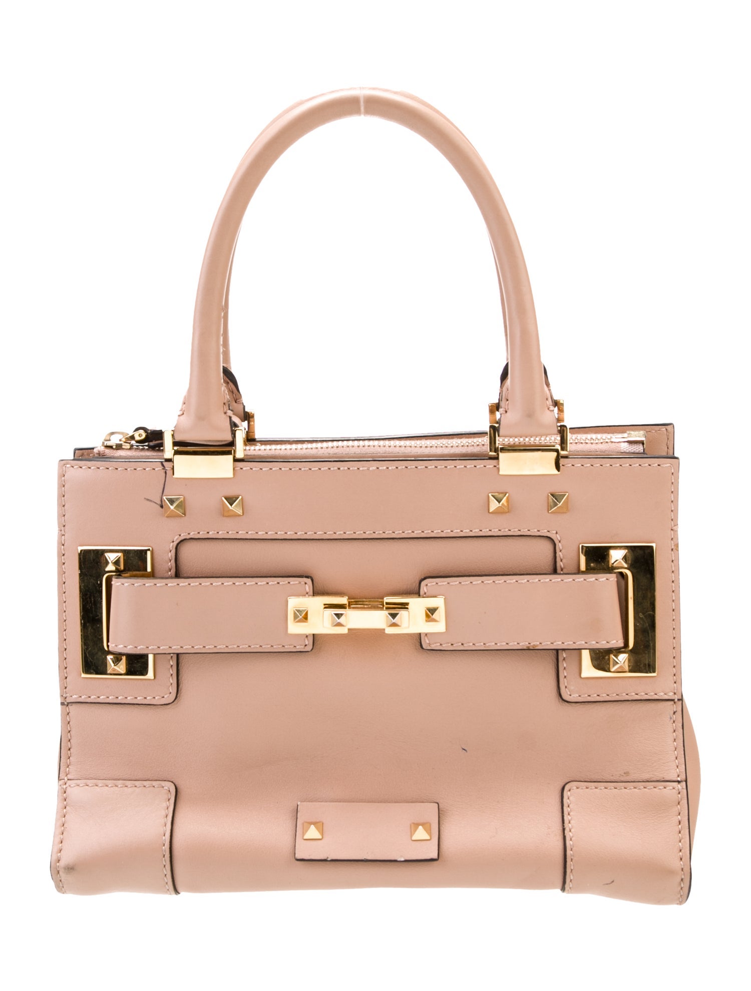 Valentino Rockstud Top Handle Bag