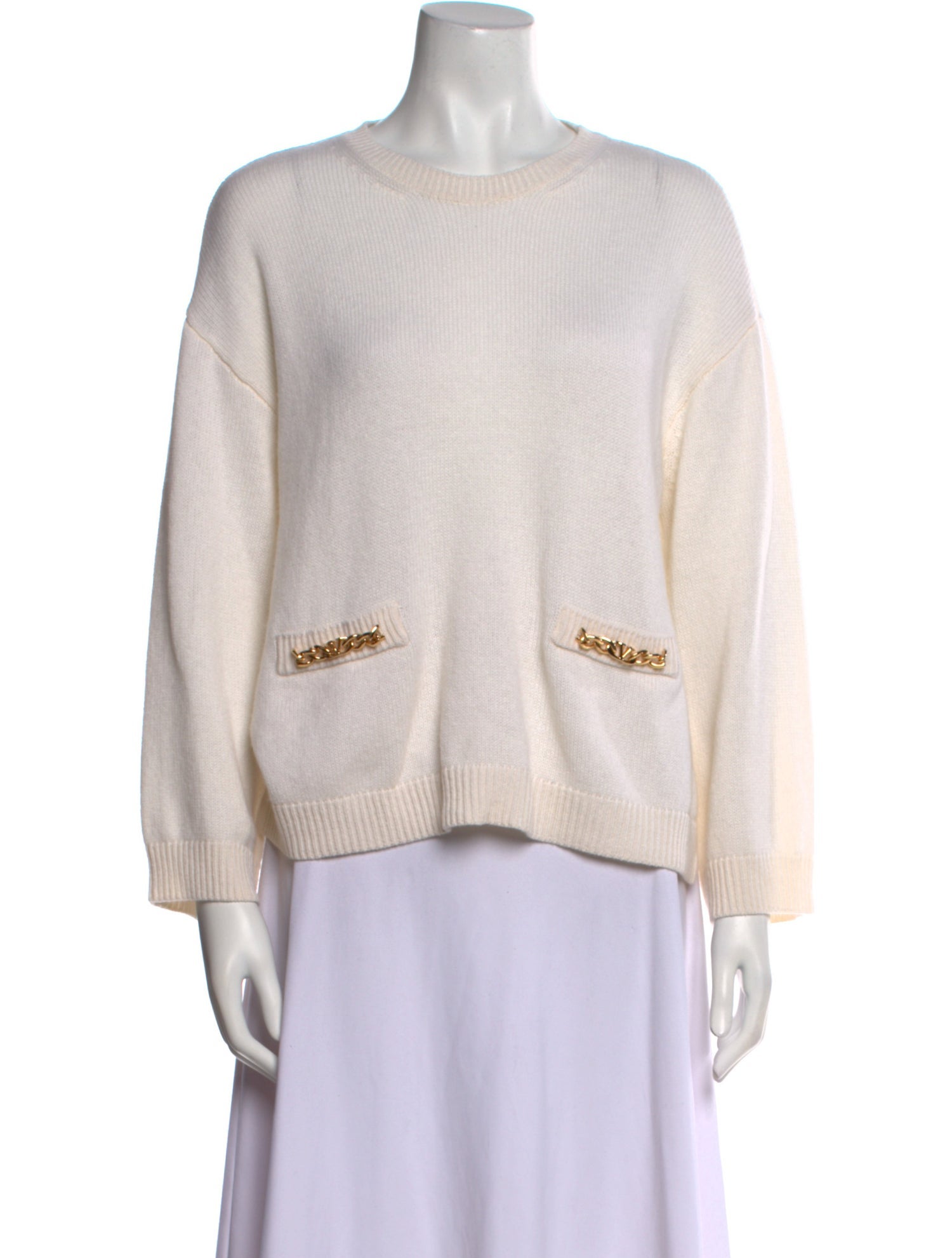 Valentino Cashmere Crew Neck Sweater
