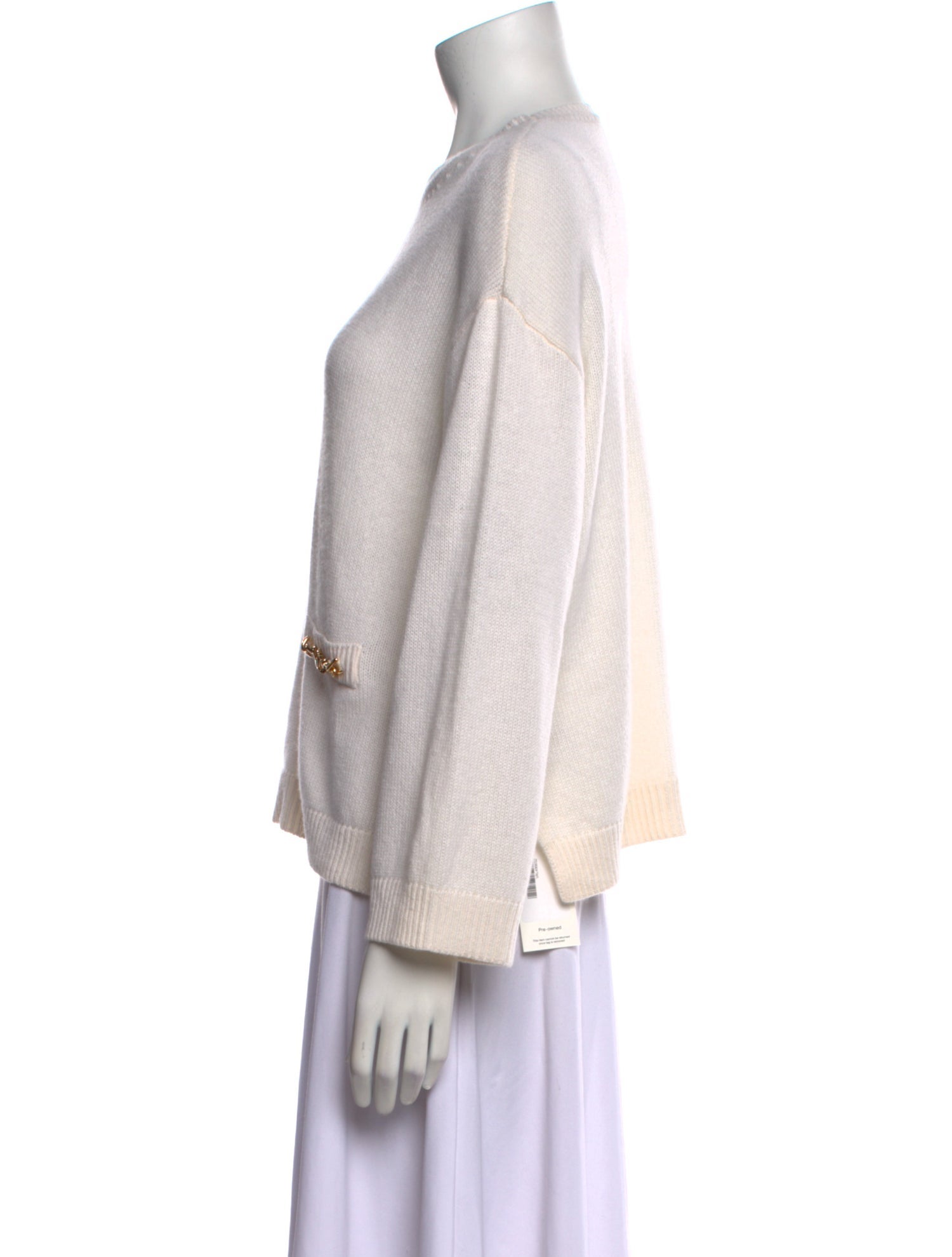 Valentino Cashmere Crew Neck Sweater