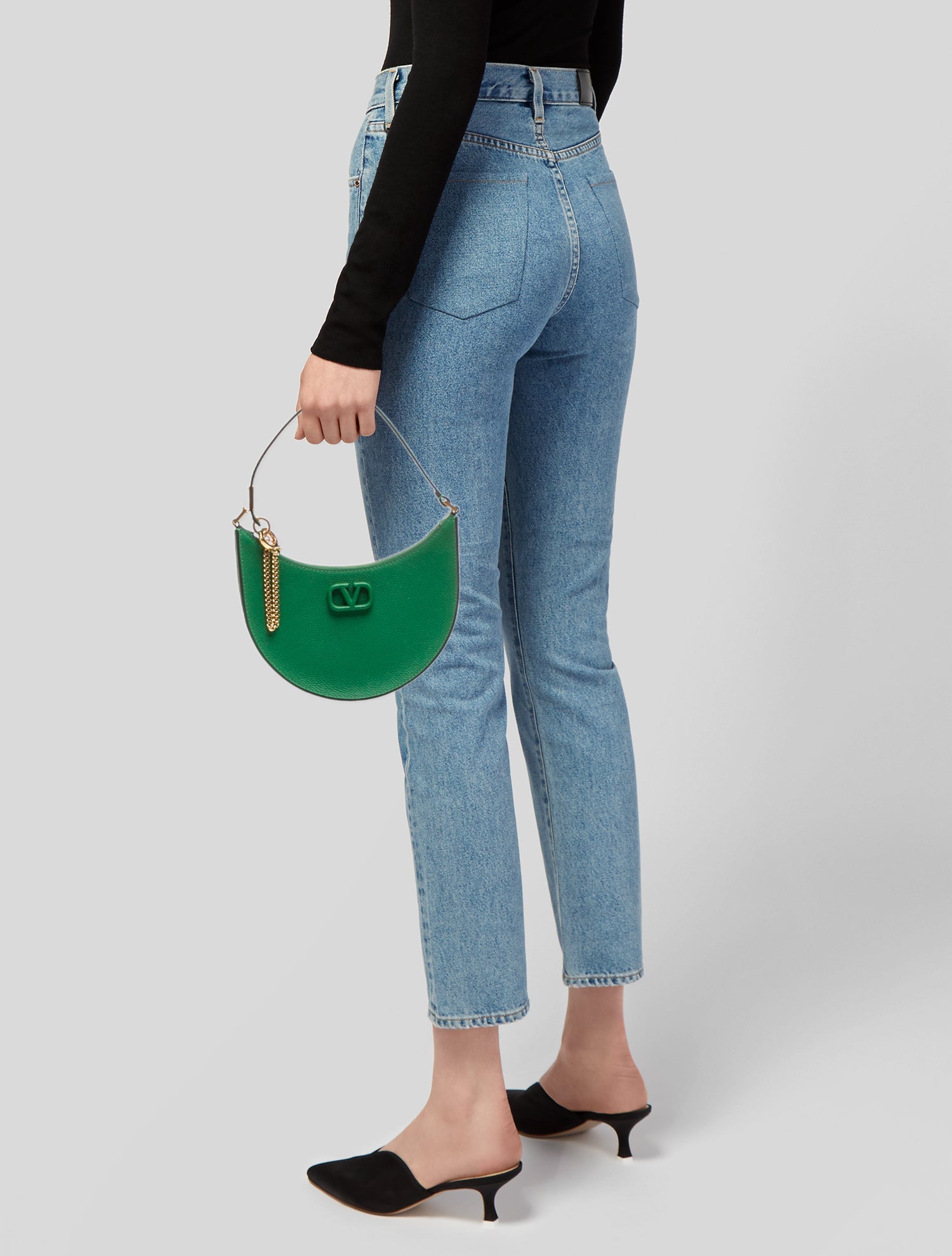 Valentino Leather Top Handle Bag Mini