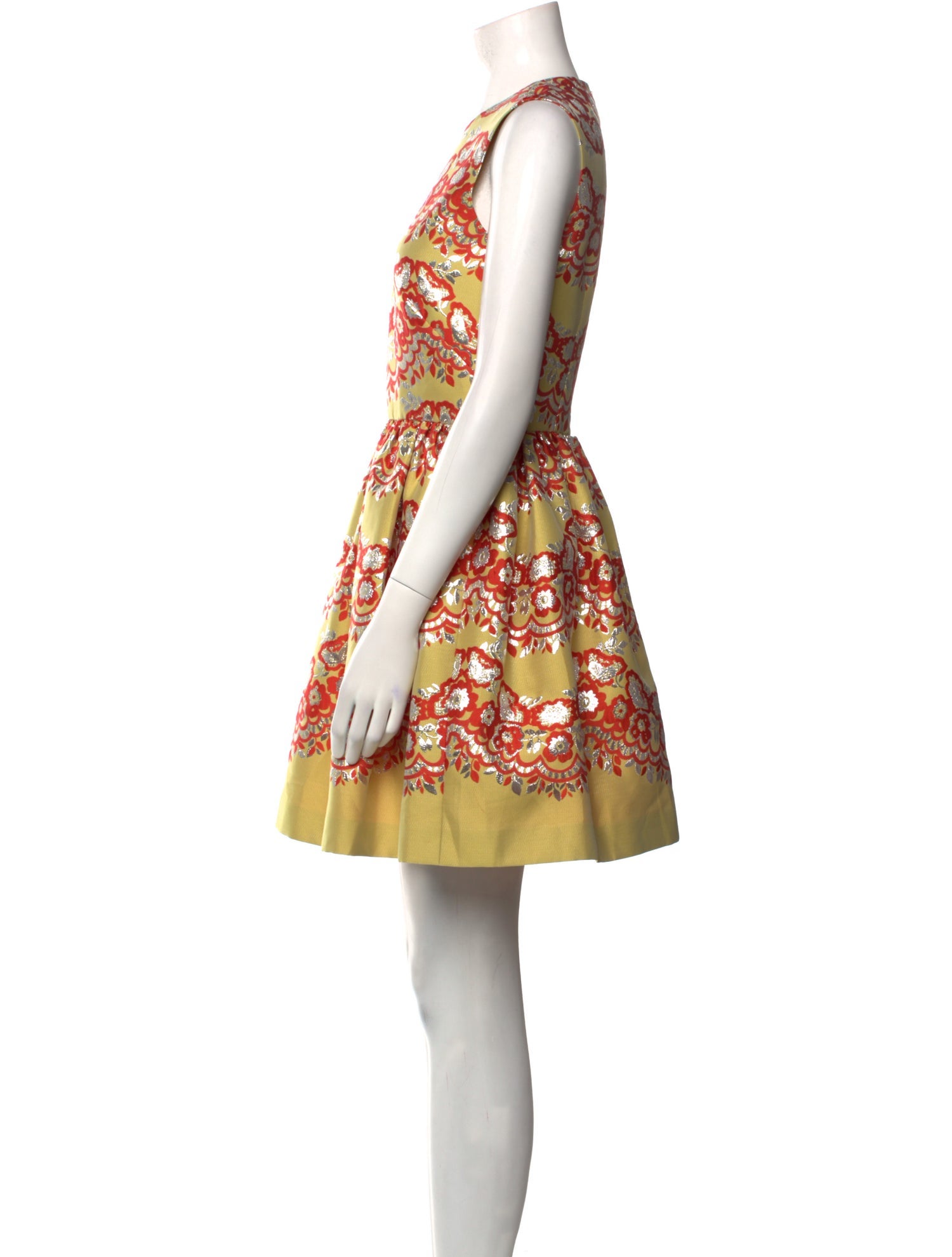 Red Valentino Printed Mini Dress