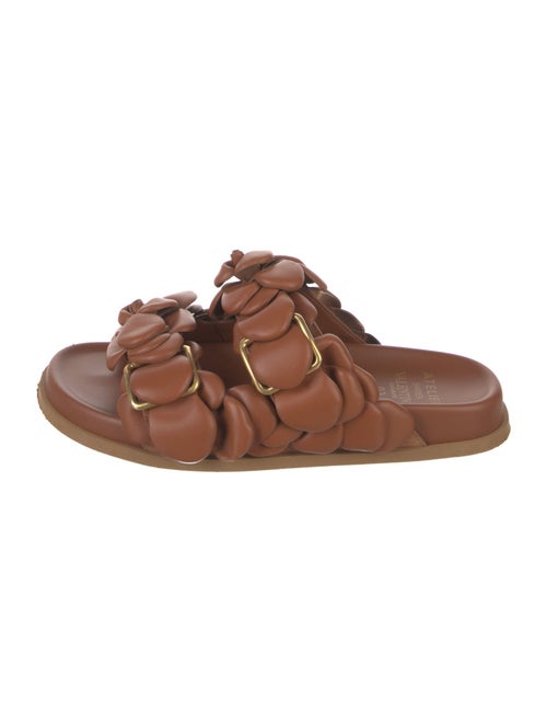 Valentino Leather Slides