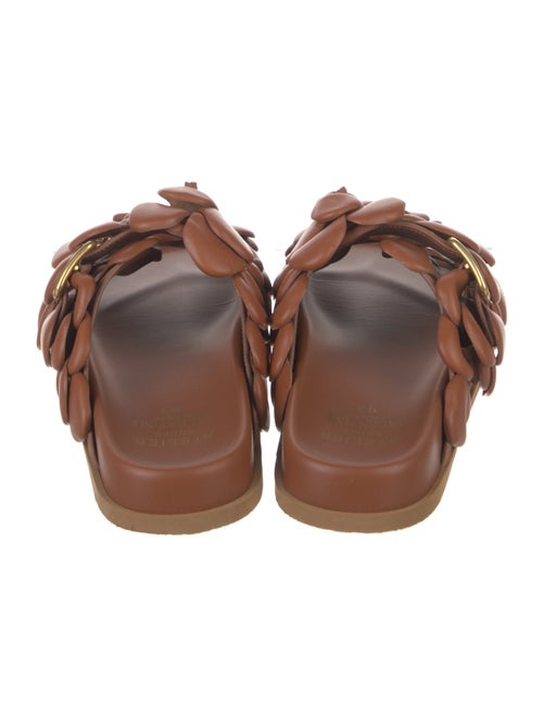 Valentino Leather Slides